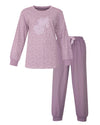 Tenderness Dames Pyjama - Lange Mouwen - Lila