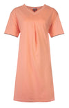 Medaillon Dames Nachthemd - 100% Katoen - Oranje
