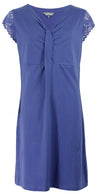 Irresistible Dames Nachthemd - 100% Katoen - Kobalt Blauw
