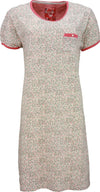 Irresistible Dames Nachthemd - 100% Katoen - Rood