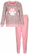 Irresistible Dames Pyjama - Katoen - Tijgerprint - Roze