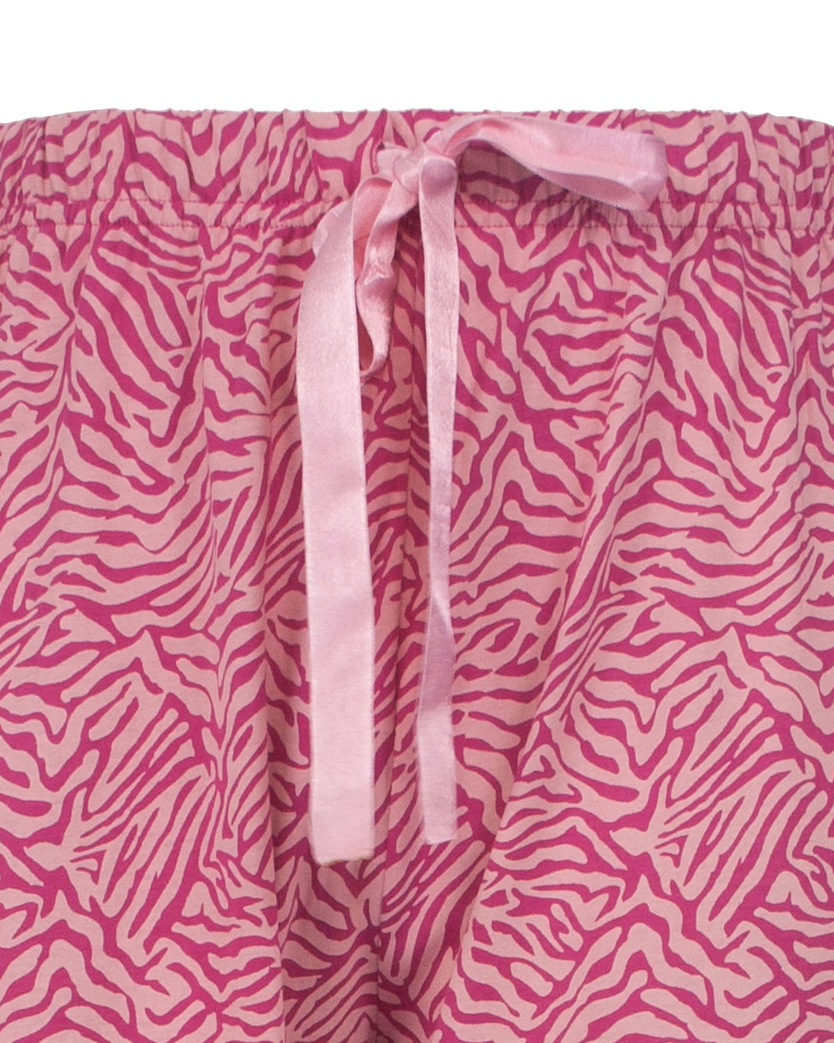 Irresistible Dames Pyjama- Lange Mouwen - Katoen - Fuchsia - afbeelding 4