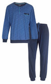 Paul Hopkins Heren Pyjama - 100% Katoen - Licht Blauw