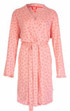 Tenderness Dames Badjas - Kamerjas - 100% Katoen - Roze