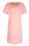 Tenderness Dames Nachthemd - Slaapkleed - Poeder Roze