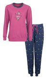 Tenderness Dames Pyjama - 100% Katoen - Roze