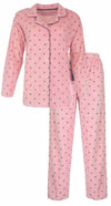 Tenderness Dames Pyjama- Velours - Roze