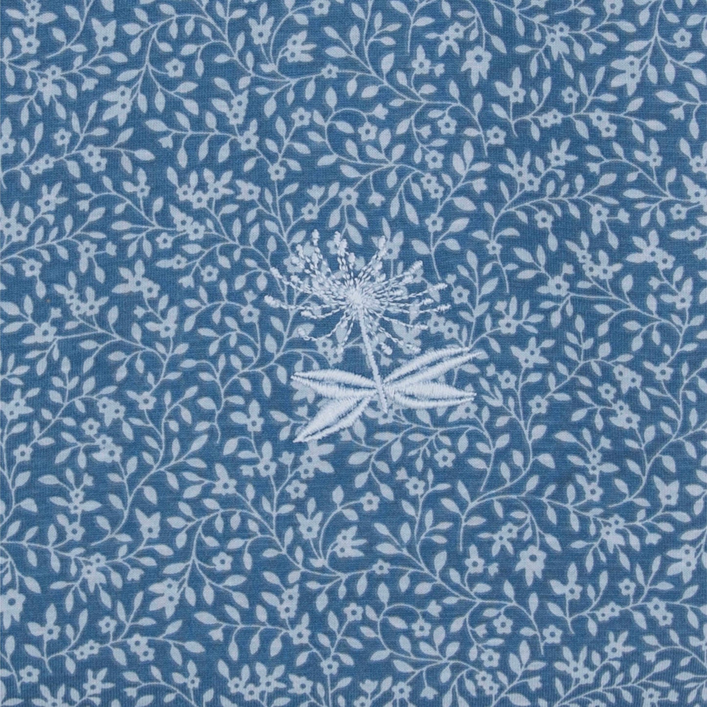 Tenderness dames Nachthemd - Lange Mouwen - Ronde Hals - Blauw - Katoen - afbeelding 4