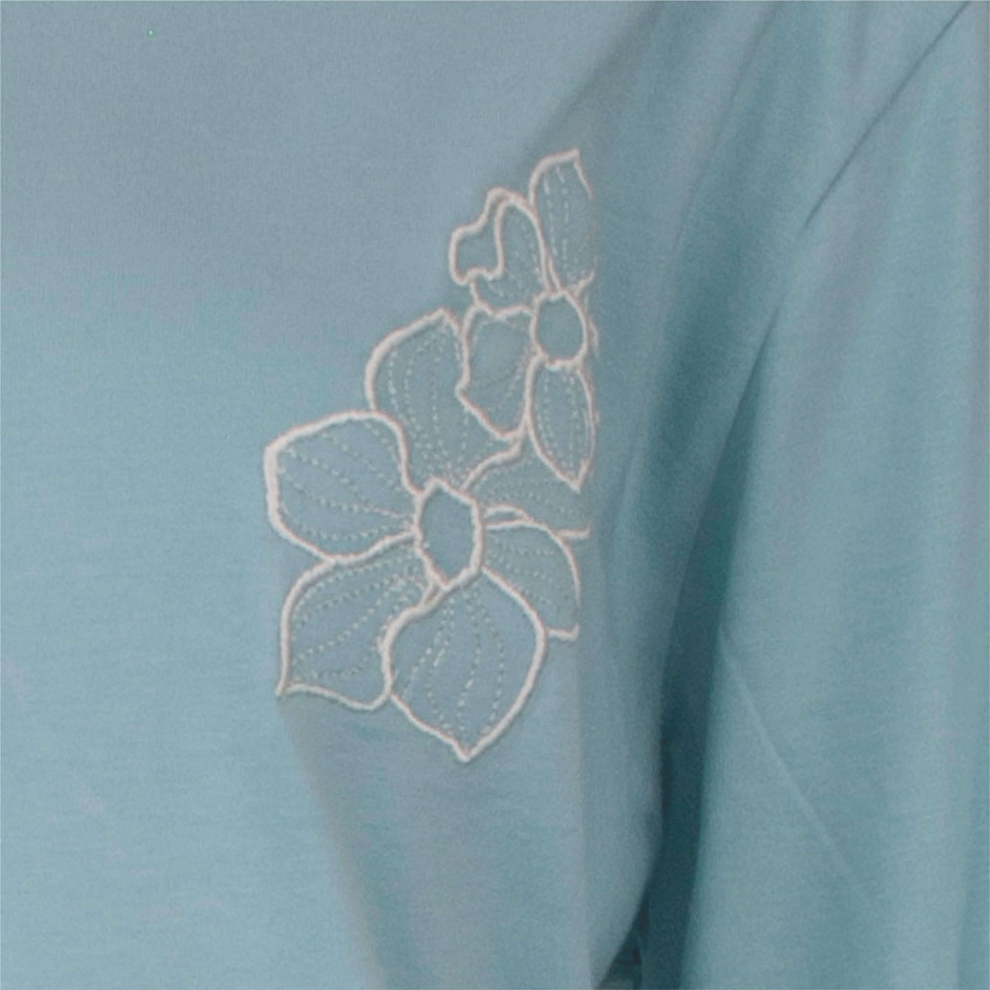 Tenderness dames Nachthemd - lange Mouwen - Lichtblauw - afbeelding 4