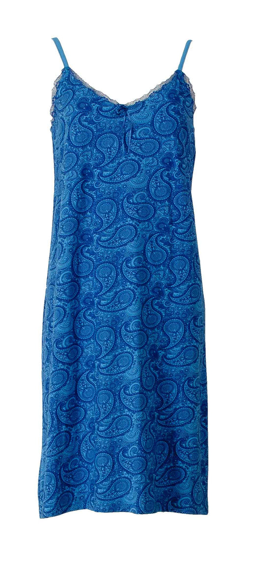 Irresistible Dames Nachthemd - print dessin - Blauw