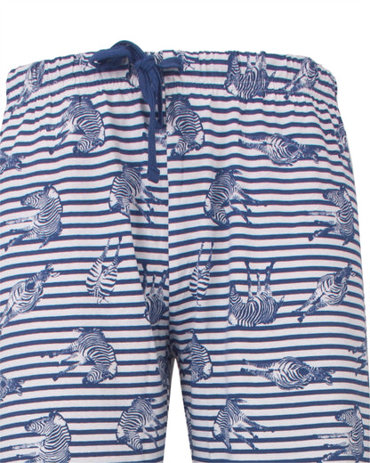 Irresistible Dames Pyjama - Katoen - Blauw