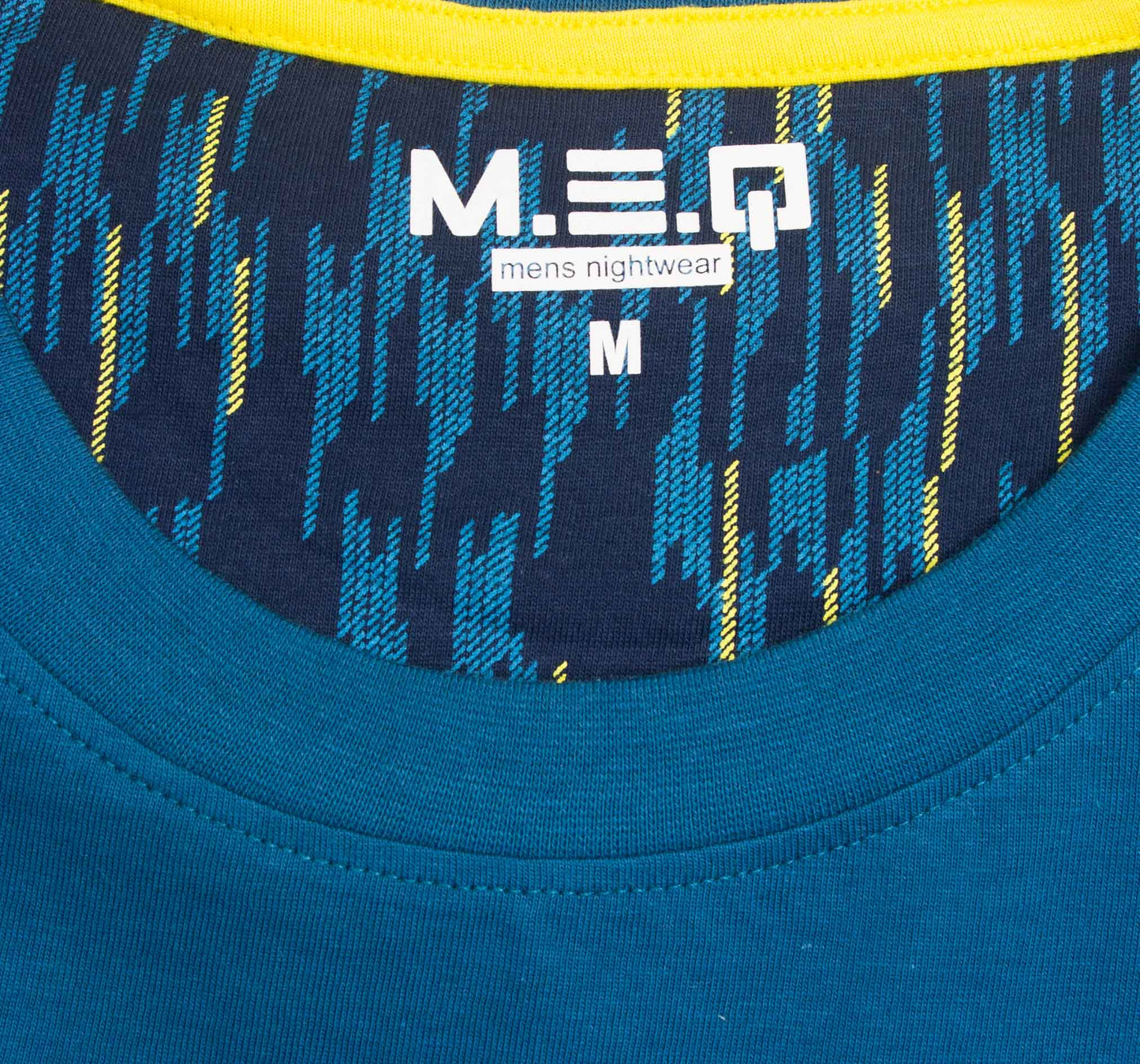 MEQ Heren Shortama - 100% Katoen - Blauw