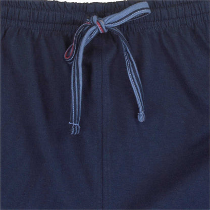 Paul Hopkins Heren Pyjama - Strepen - Polo sluiting - Blauw