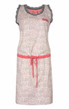 Irresistible Dames Nachthemd - 100% Katoen - Beige