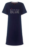 Irresistible Dames Nachthemd - Slaapkleedje - Navy Blauw