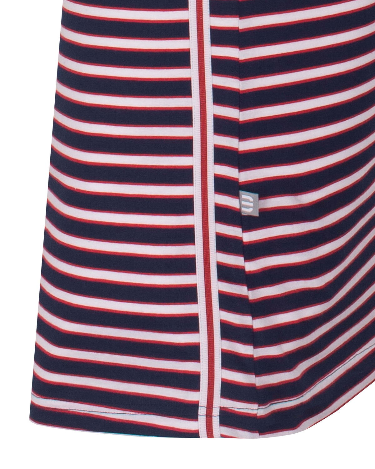 Irresistible Dames Nachthemd  - Gestreept -  Donker Blauw - afbeelding 5