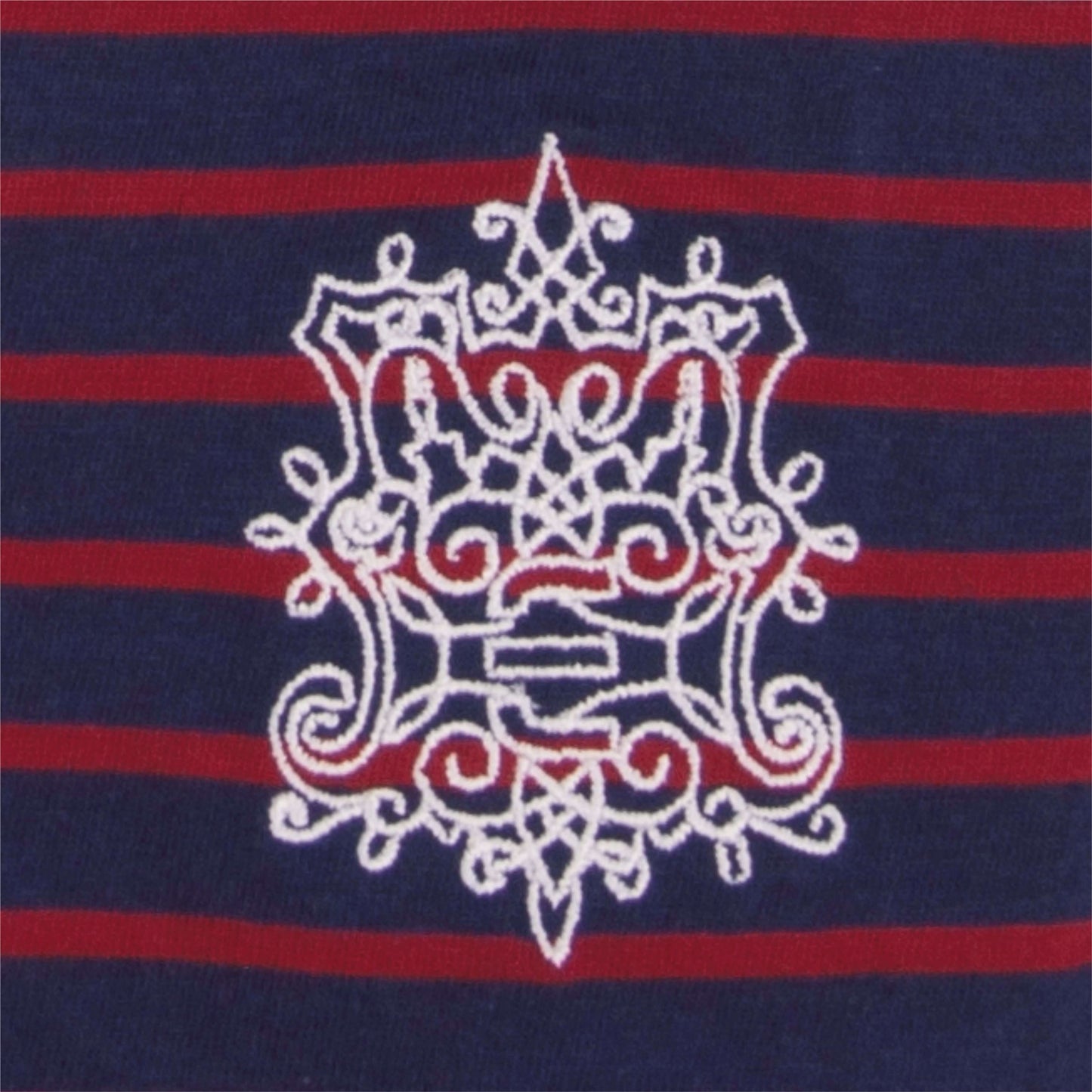  Irresistible dames Nachthemd - lange Mouwen - Streep Blauw Rood - afbeelding 5