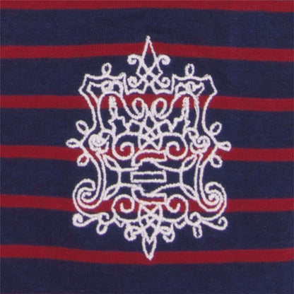  Irresistible dames Nachthemd - lange Mouwen - Streep Blauw Rood - afbeelding 5