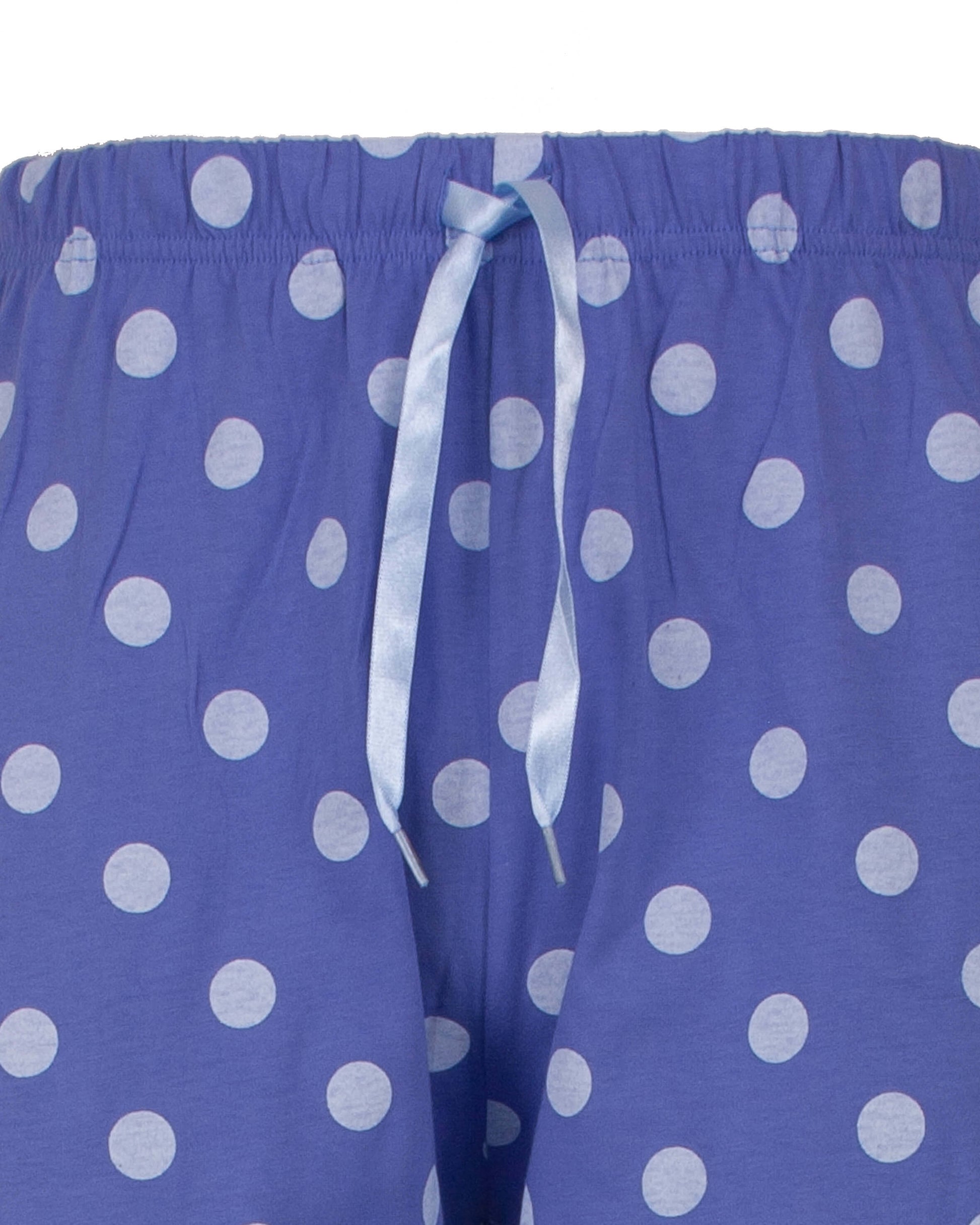  Irresistible Dames Pyjama - Lange Mouwen - Blauw - afbeelding 4