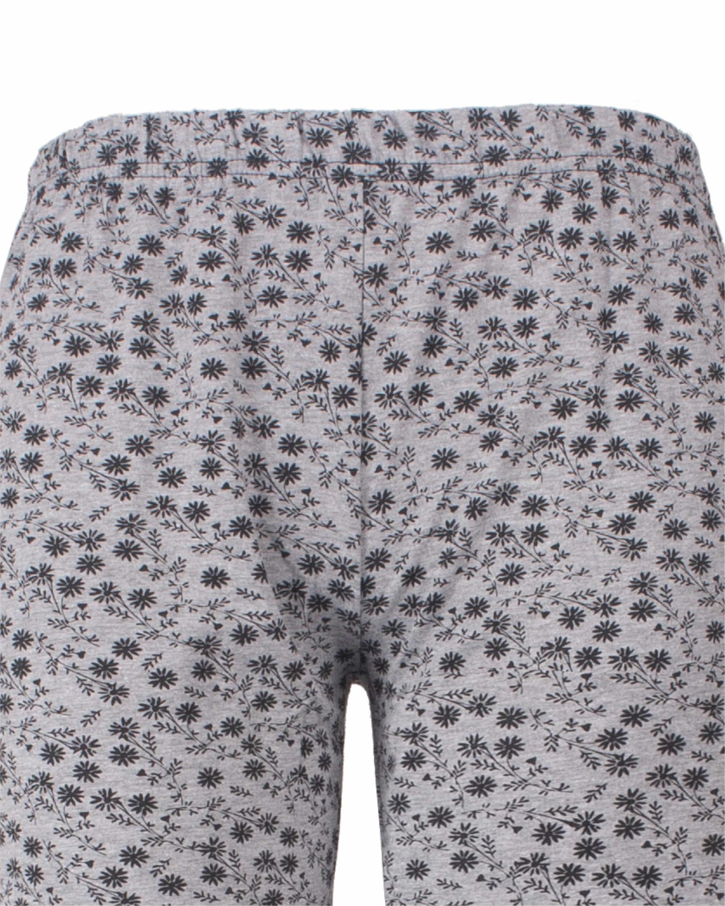  Irresistible Dames Pyjama - Lange Mouwen - Katoen - Grijs - detail