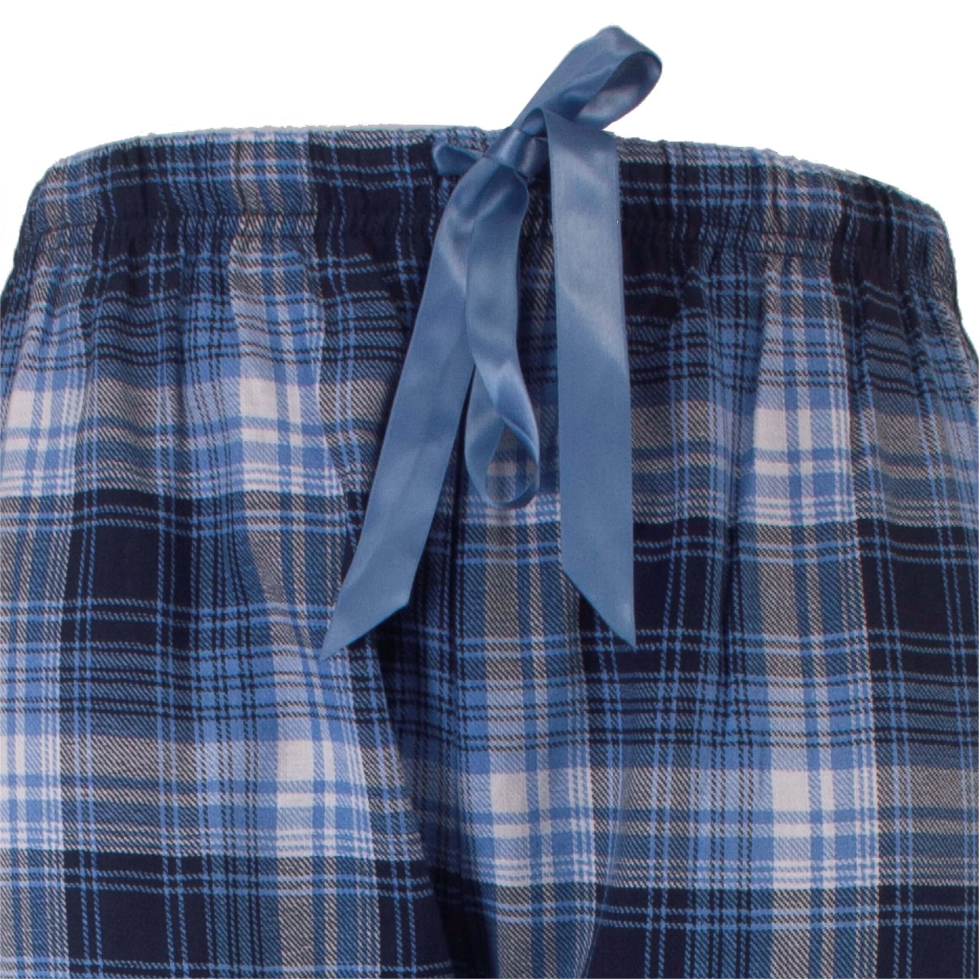 Irresistible dames Pyjama - lange Mouwen - katoen -  Indigo Blauw - afbeelding 5