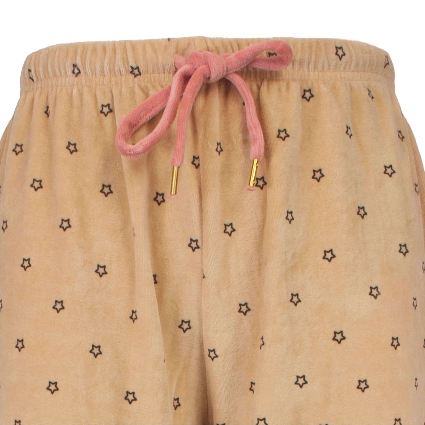 Irresistible Dames Velours Pyjama - lange Mouwen - Rond hals - Roze - afbeelding 4