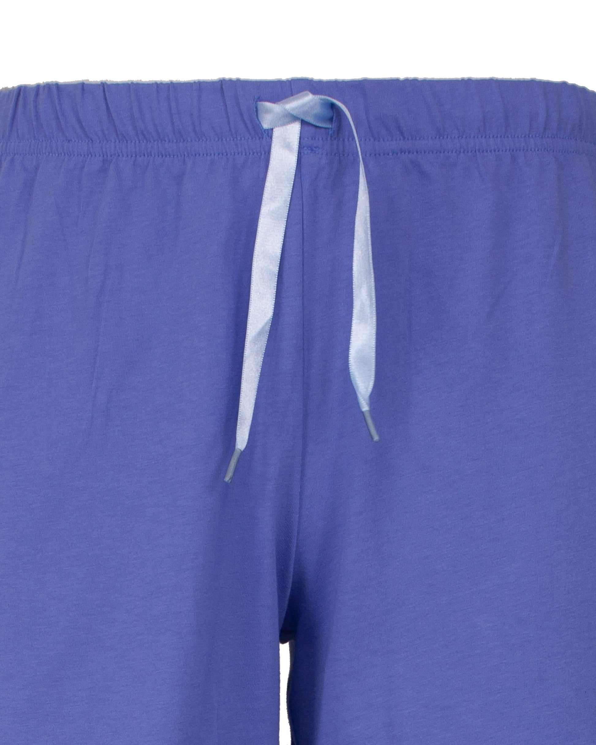 Irresistible Dames  Shortama - Korte Mouwen - Blauw - afbeelding 4