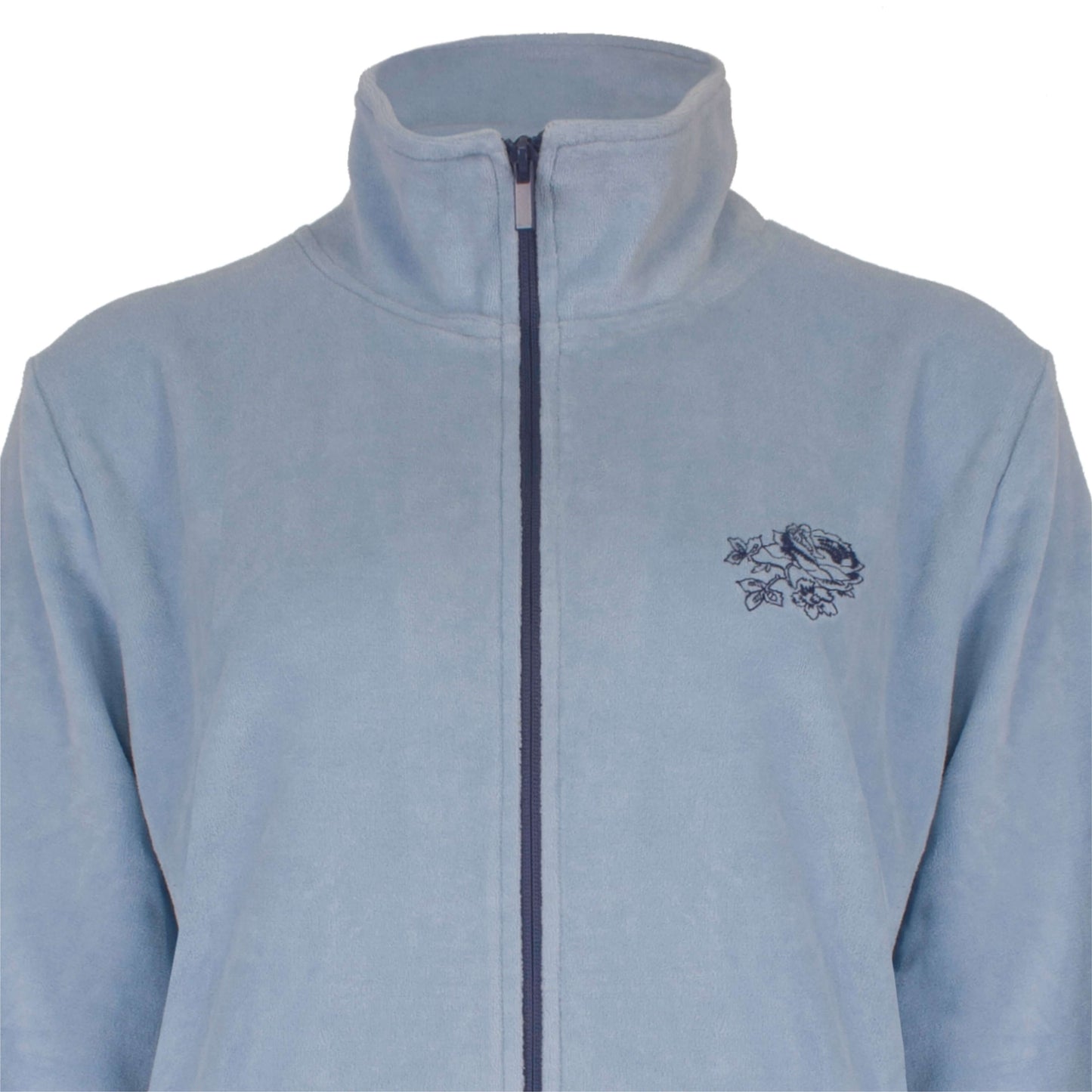 Medaillon dames Huispak -  Velours -  Lichtblauw - afbeelding 4