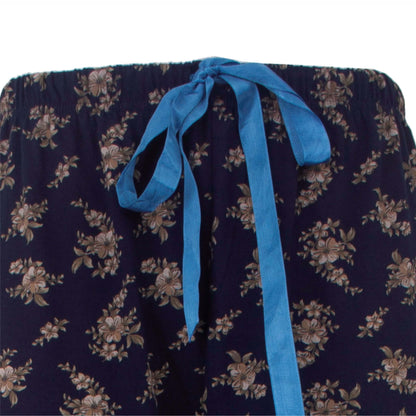  Medaillon Dames Pyjama - Lange Mouwen - Katoen - Geprinte Lange Broek -  Beige - afbeelding 5