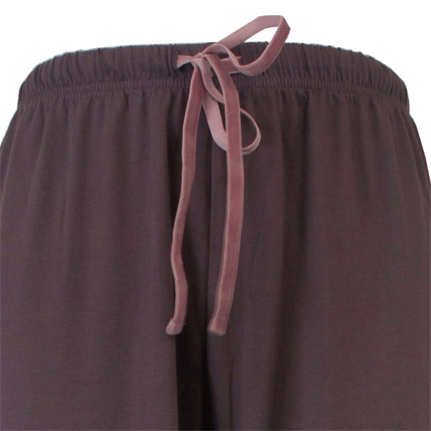 Medaillon dames - Doorknoop Pyjama - Lange - Bruin - afbeelding 4