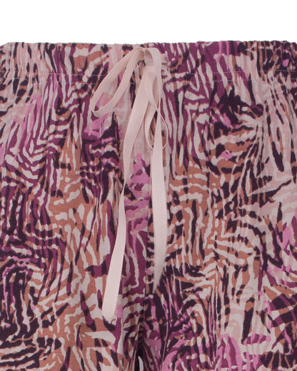 Medaillon Dames Shortama - Korte Mouwen - Violet - afbeelding 4