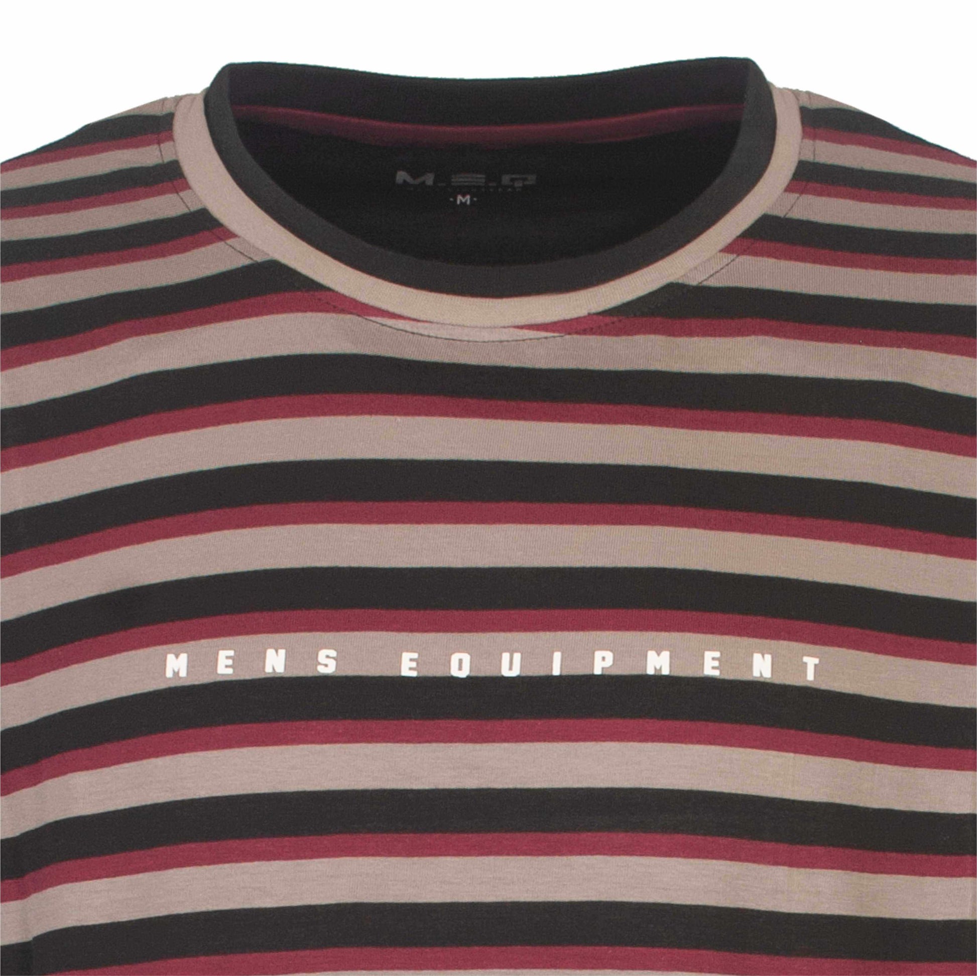 MEQ Heren Pyjama -  Ronde Hals -  Lange Mouw -  Grijs - detail