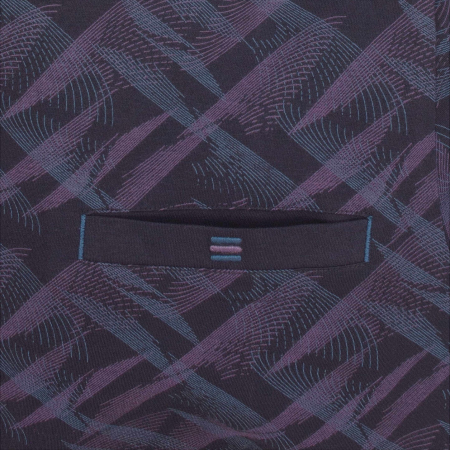  MEQ Heren Pyjama -  Ronde Hals -  Lange Mouw -  Blauw - afbeelding 4