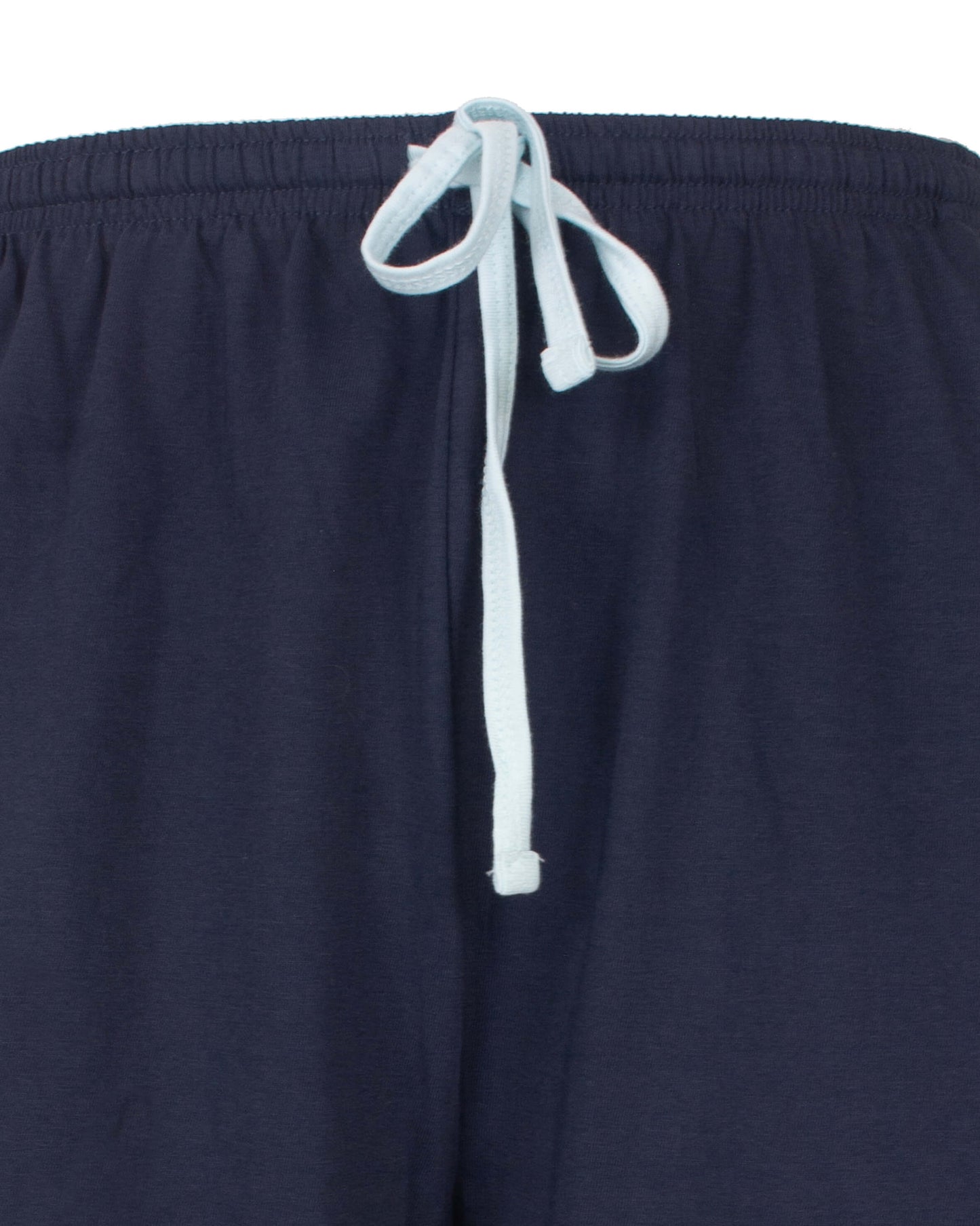 MEQ Heren Shortama -  Ronde Hals - Donker Blauw - afbeelding 4
