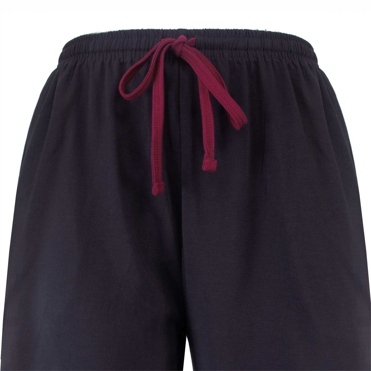 MEQ Heren Shortama Set - Korte Mouwen - Gestreept -  Grijs - afbeelding 4