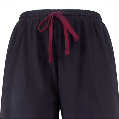 MEQ Heren Shortama Set - Korte Mouwen - Gestreept -  Grijs - afbeelding 4