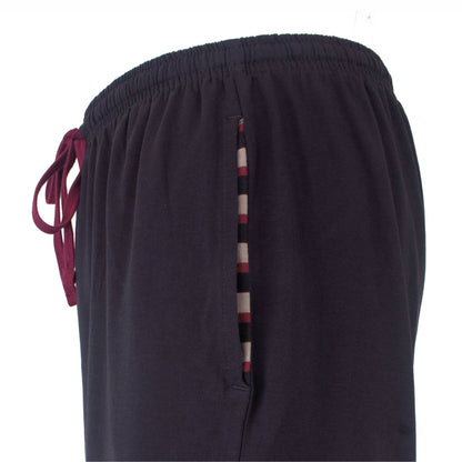 MEQ Heren Shortama Set - Korte Mouwen - Gestreept -  Grijs - afbeelding 5