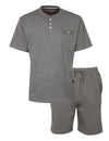 Paul Hopkins Heren Shortama - 100% Katoen - Grijs