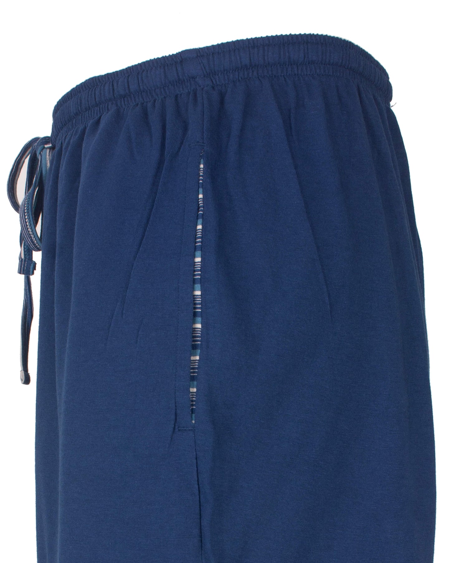 Paul Hopkins Heren Pyjama -  Gestreept - Lange Mouwen - V-hals - Blauw - afbeelding 5