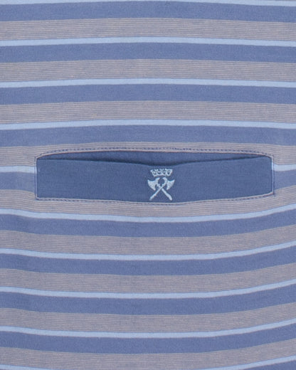 Paul Hopkins Heren Pyjama -  Polosluiting -  Licht Blauw - afbeelding 4