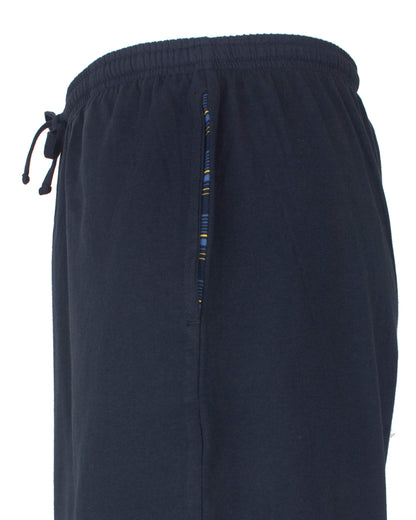 Paul Hopkins Heren Pyjama -  Gestreept -  V-hals - Donker Blauw - afbeelding 4