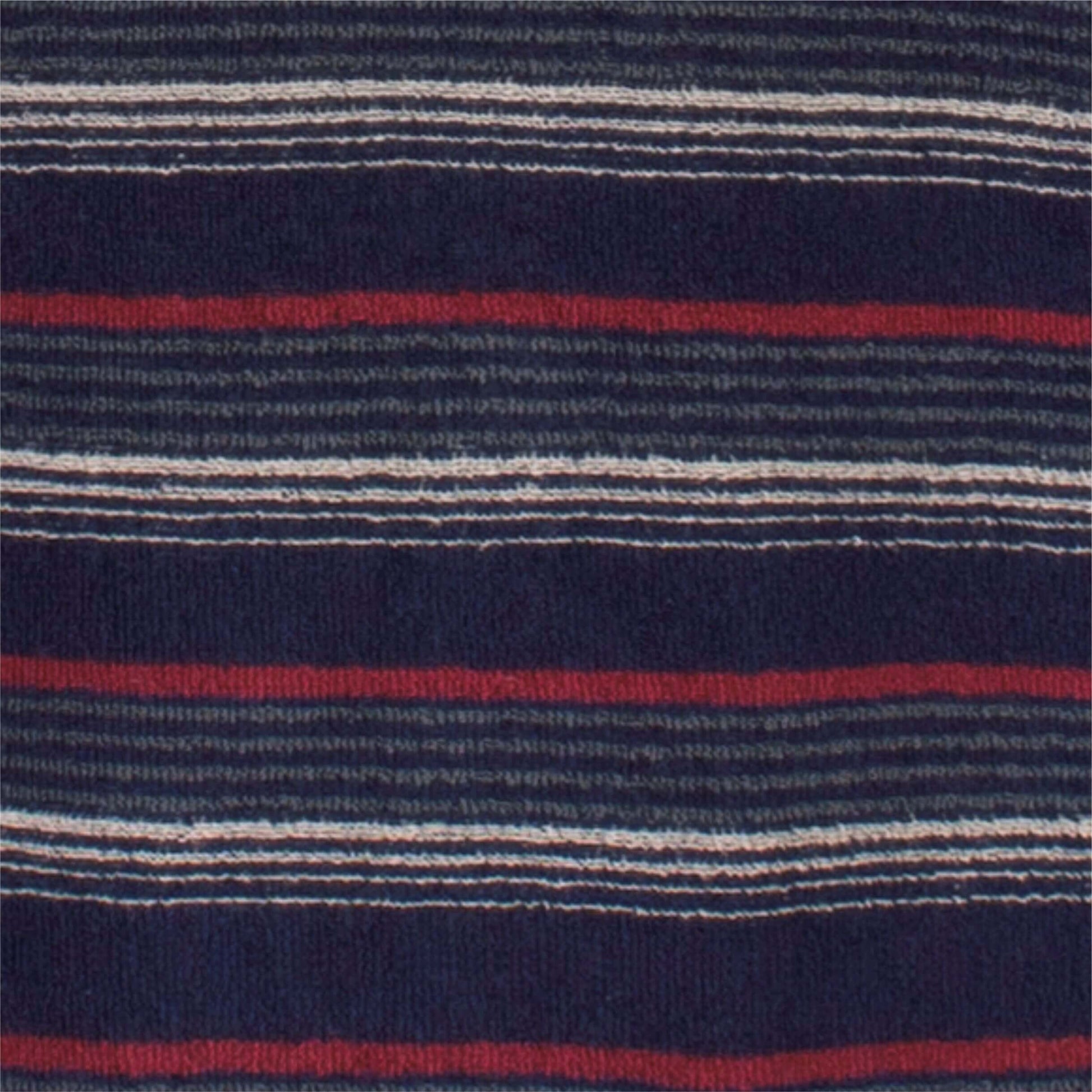 Paul Hopkins Heren Pyjama -  Badstof  - Lange Mouwen - Gestreept -  Donker Blauw - afbeelding 4