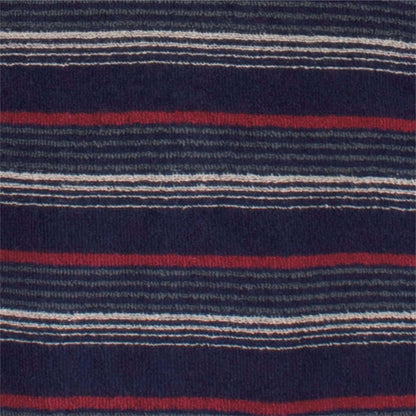 Paul Hopkins Heren Pyjama -  Badstof  - Lange Mouwen - Gestreept -  Donker Blauw - afbeelding 4