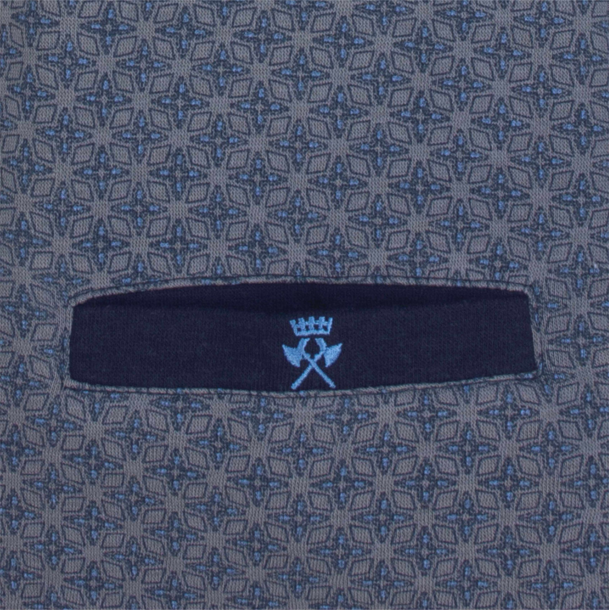 Paul Hopkins Heren Fleece Pyjama - Katoen - Lange Mouwen -  Blauw - afbeelding 4