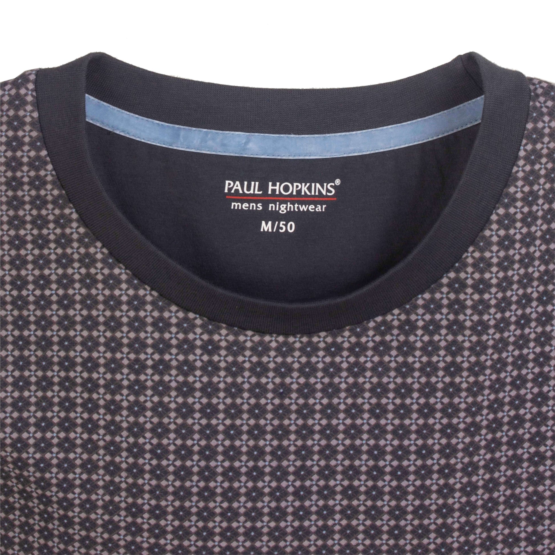 Paul Hopkins Heren Pyjama - Katoen - Lange Mouwen - Grijs - afbeelding 4