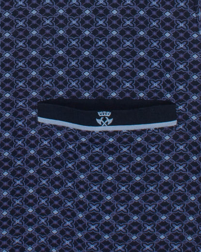 Paul Hopkins Heren Shortama -  Polosluiting - Donker Blauw - afbeelding 6