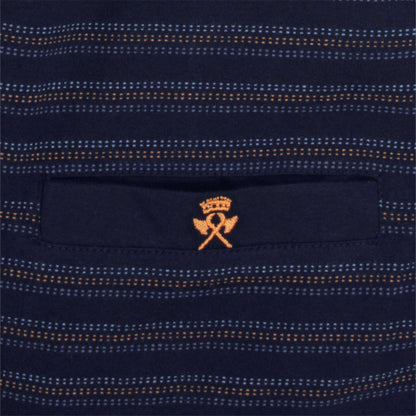 Paul Hopkins Heren Shortama - korte Mouwen - Katoen -  Donker Blauw. - afbeelding 5