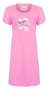 Tenderness Dames Nachthemd - 100% Katoen - Roze