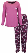 Tenderness Dames Pyjama - Katoen - Donker Roze