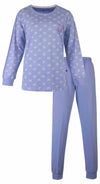 Tenderness Dames Pyjama - Lange Mouwen - Lavendel Lila